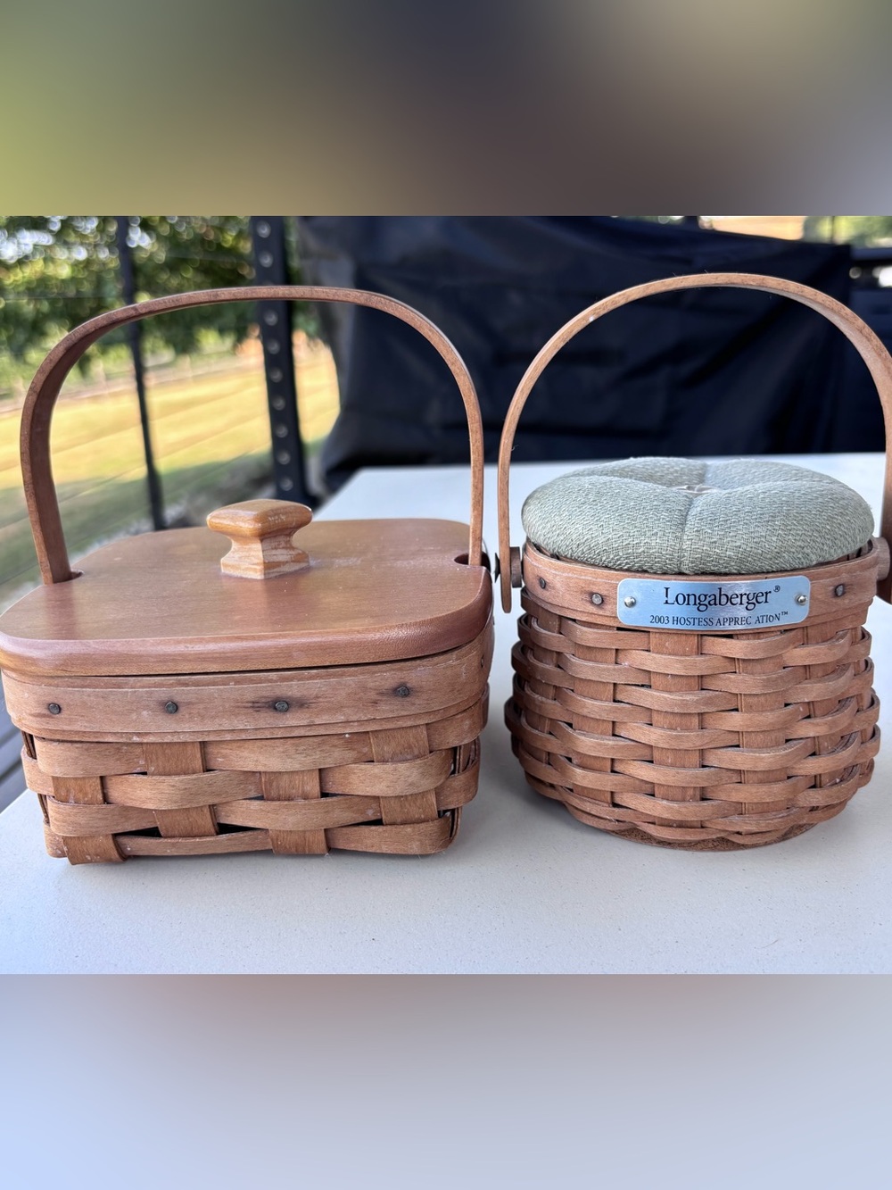 2003 Longaberger Hostess Appreciation Baskets